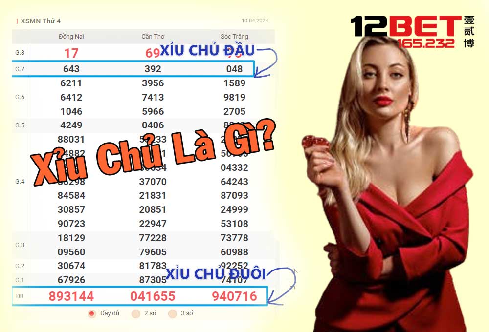 Chi tiết về xỉu chủ