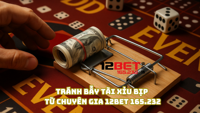 Tránh bẫy tài xỉu bịp từ chuyên gia 12Bet 165.232